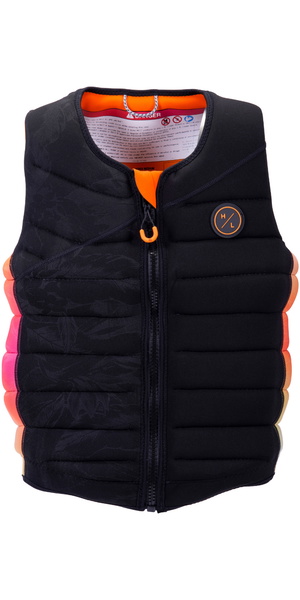 2026 Hyperlite Womens Cadence Jacket H23V-CAD-BK - Black / Orange